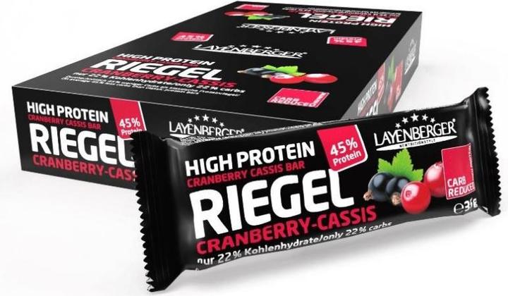 Actual product image Layenberger Protein bar (Cranberry, 1 pcs., 35 g)