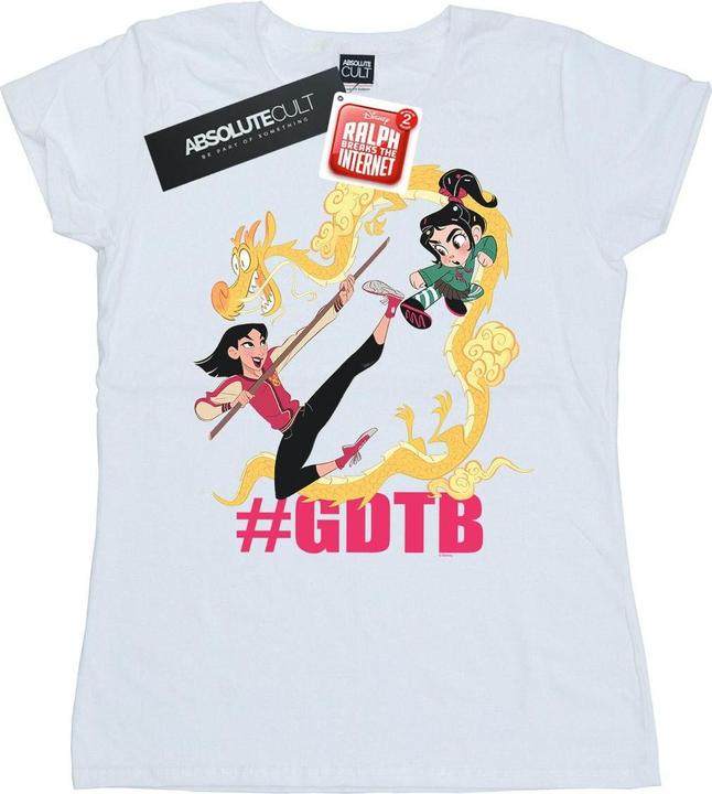 Image du produit Disney - T-shirt WRECK IT RALPH MULAN AND VANELLOPE - Femme (XL)