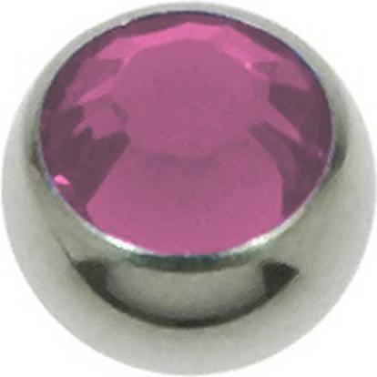 Produktbild Bijouteria Piercingverschluss (Premium Kristall, Chirurgenstahl 316L)
