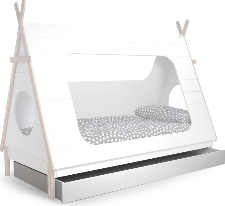 Produktbild Woood Tipi Bett Schublade (90 x 190 cm)