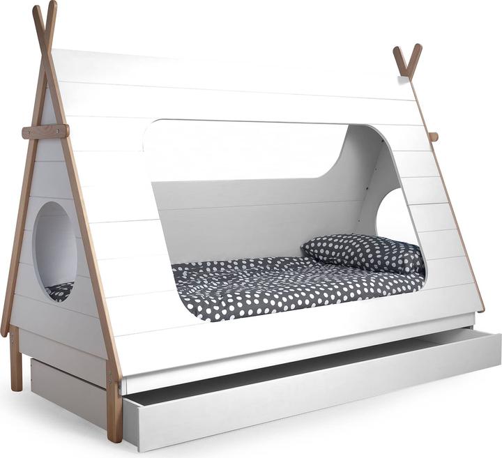 Produktbild Woood Tipi Bett Schublade (90 x 190 cm)