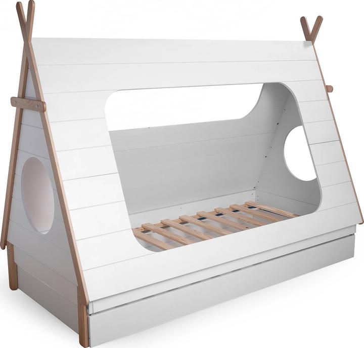 Produktbild Woood Tipi Bett Schublade (90 x 190 cm)