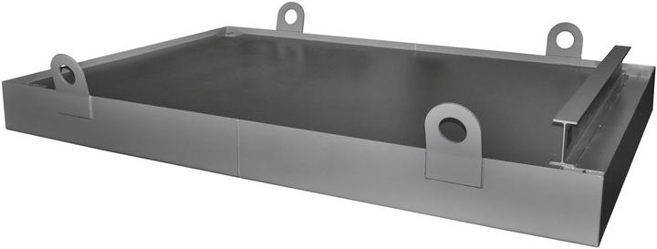 Actual product image Bauer Container sump tray, for skip trailers, sump capacity 1078 l, grey. (1036 l)