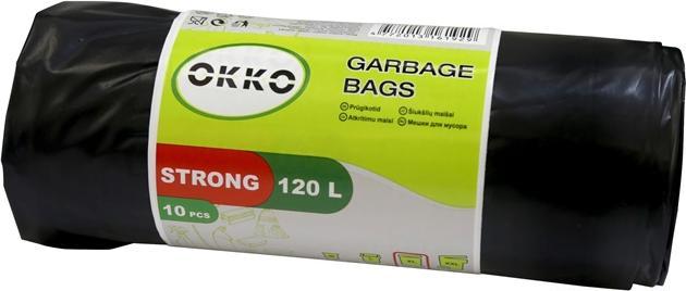 Actual product image Okko GARBAGE BAGS STRONG 120L 10PCS (10 x, 120 l)