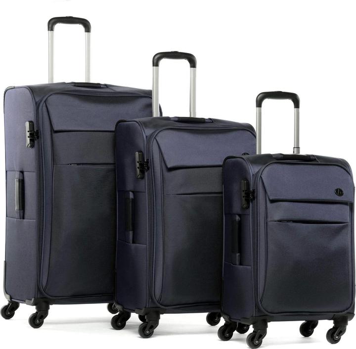 Image du produit Fergé Set de valises 3 pièces, Navy (100 l, L (90 - 115l), XL (à partir de 115l))