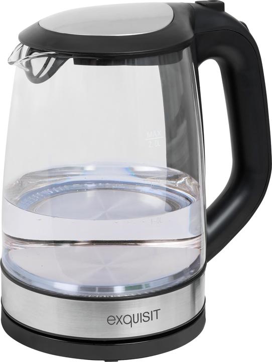 Immagine prodotto Exquisit WK 3501 5010060, vetro/acciaio inox/ch (2 l)