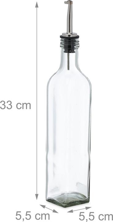 Actual product image Relaxdays Vinegar-oil dispenser (500 ml)
