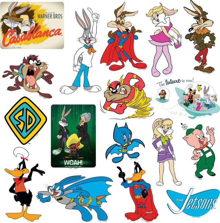 Image du produit Looney Tunes - Autocollants DELUXE