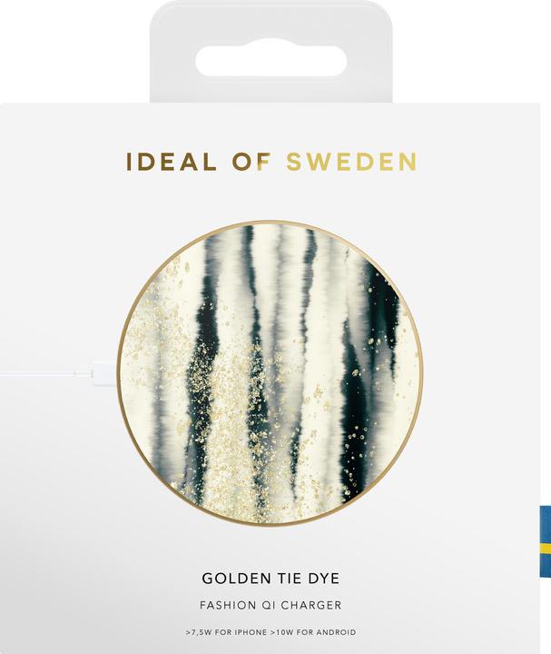 Actual product image iDeal Of Sweden Universal Charger Golden Tie Dye (10 W)