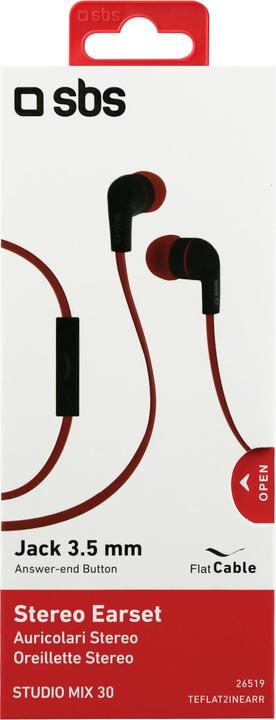 Actual product image SBS In-ear stereo earset Studio Mix 30 (Cable)