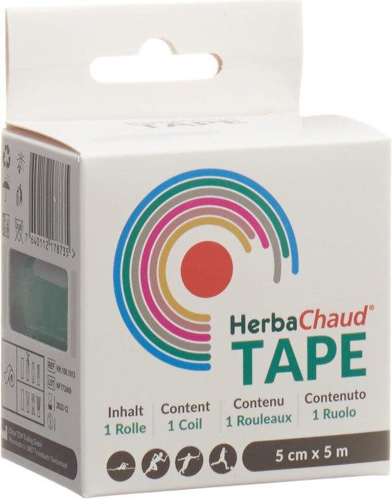 Produktbild HerbaChaud Tape 5cmx5m grün (5 m)
