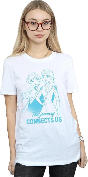 Produktbild Disney Frozen 2 Elsa and Anna The Journey Connects Us TShirt (3XL)
