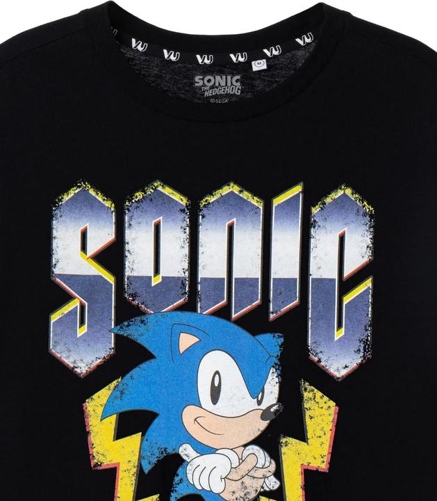Actual product image Sonic The Hedgehog Mens Game On! Short-Sleeved T-Shirt (M)