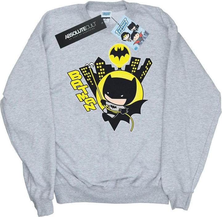 Produktbild Chibi Batman Swinging Sweatshirt Jungen (152, 158)