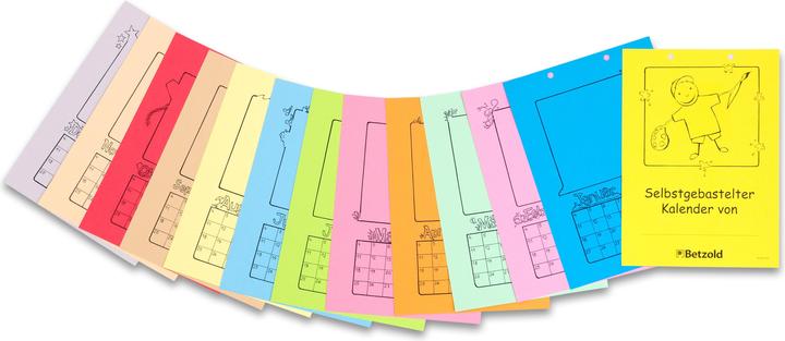 Produktbild Betzold Blanko Kalender Set