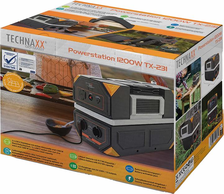 Produktbild Technaxx TX-231 (917.28 Wh, 12 kg)