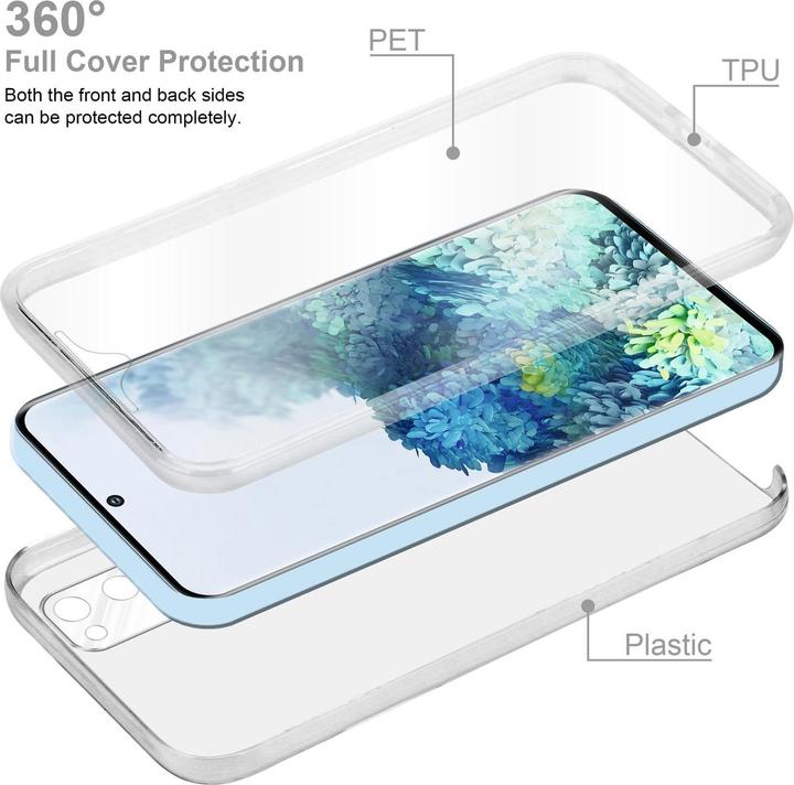Actual product image Cadorabo TPU 360 Degree Case Cover (Samsung Galaxy S20 FE)