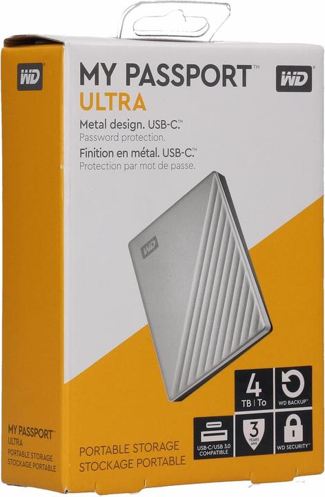 Productafbeelding WD Mijn Paspoort Ultra (4 TB)
