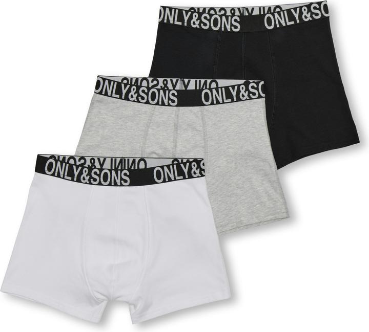 Only & Sons Osjfitz Wb Bold Logo Boxer 3pk. Acc Noos