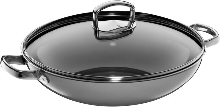 Immagine prodotto WMF Wok grigio acciaio (36 cm, Wok, Acciaio inossidabile)