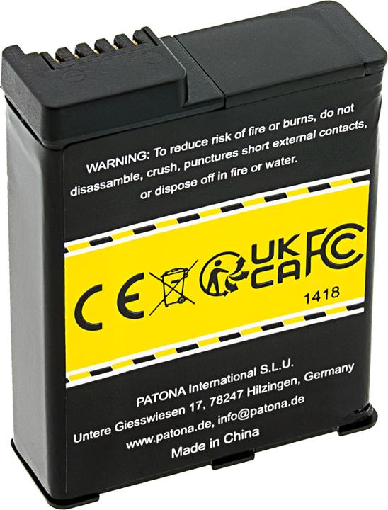 Actual product image Patona Battery DJI Osmo Action 4 BCX202 (Rechargeable battery)