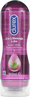 Actual product image Durex Intimate massage gel 2 in 1 with Aloe Vera 200 ml (200 ml)