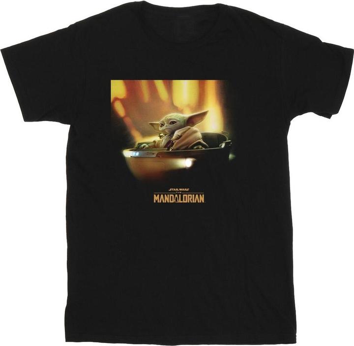 Immagine prodotto Star Wars The Mandalorian Grogu Painted Maglietta Uomo (S)