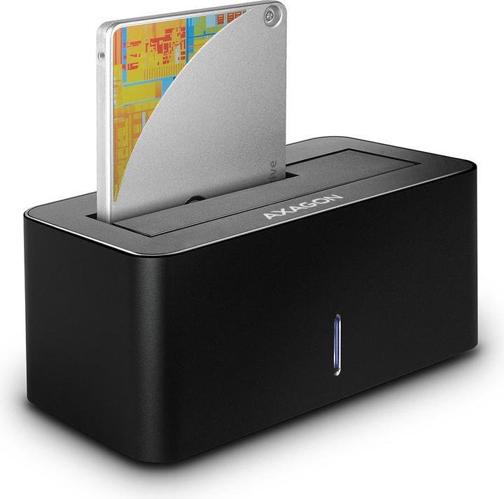 Produktbild Axagon ADSA-SN Speicherlaufwerk-Docking-Station USB 3.2 Gen 1 (3.1 Gen 1) Type-A Schwarz (3.5", 2.5")