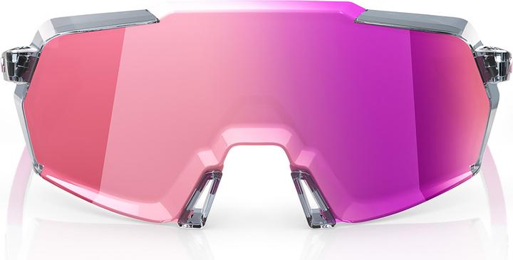 Actual product image 100% Corbin (Polished Translucent Mint, Purple Multilayer Mirror)