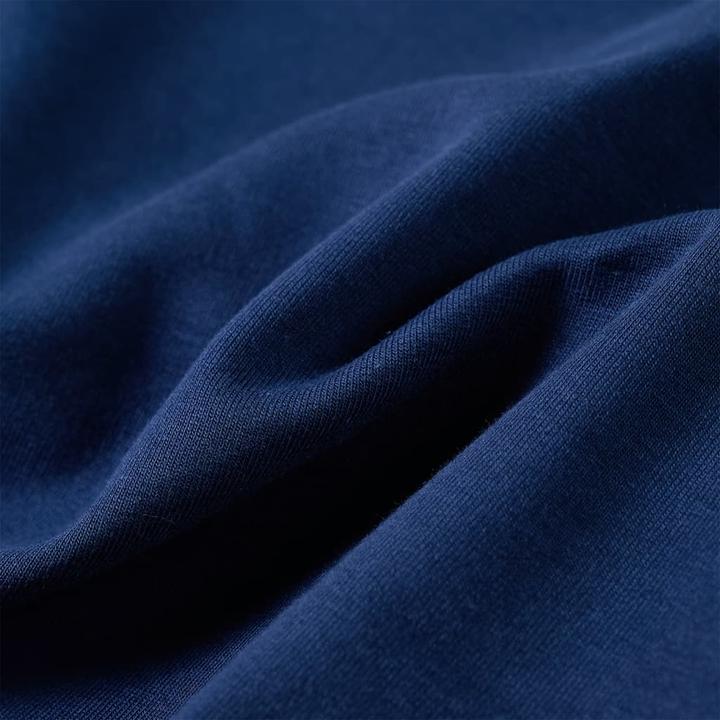 Actual product image VidaXL Children's sweatshirt navy blue 140,Material: 95 % cotton. 5 (140)