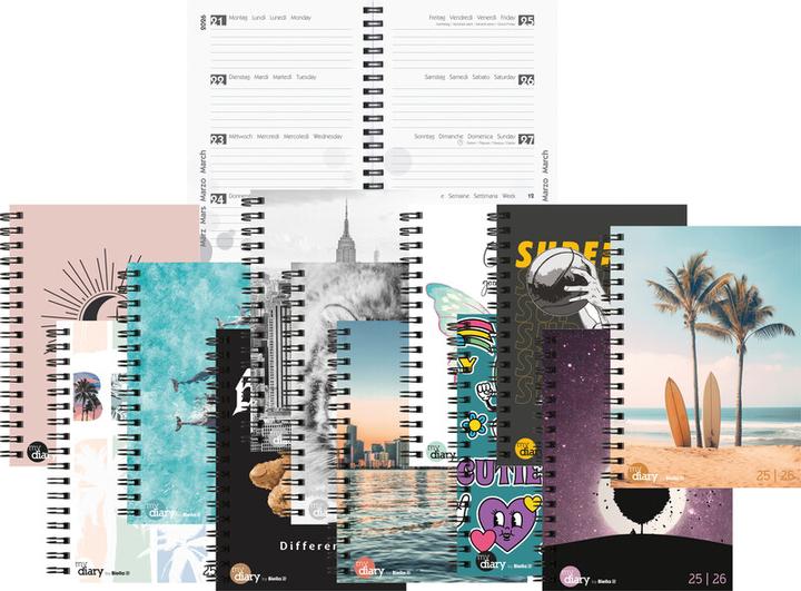 Actual product image Biella mydiary (12 x 16.5 cm, German, Multilingual)