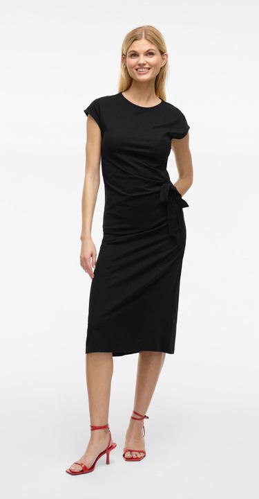 Image du produit Vila VIPOMPIA Midi Kleid mit angeschnittenen Ärmeln (S)