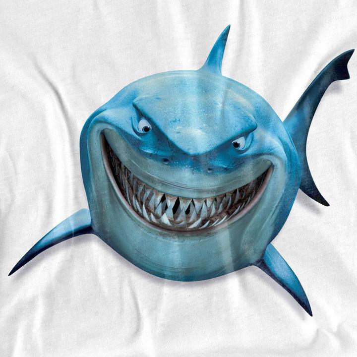 Immagine prodotto Finding Nemo Maglietta Bruce Sorriso Adulto Unisex (M)