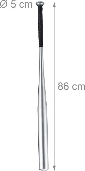 Immagine prodotto Relaxdays Mazza da baseball (34")