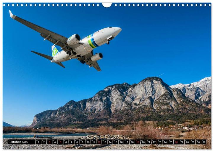 Produktbild :Flugzeugkalender (Wandkalender (A3, Deutsch)