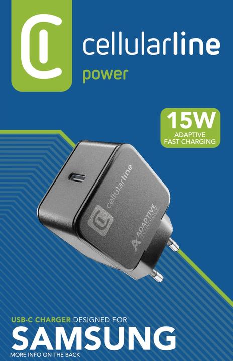 Productafbeelding Cellularline USB-C oplader 15W (15 W)