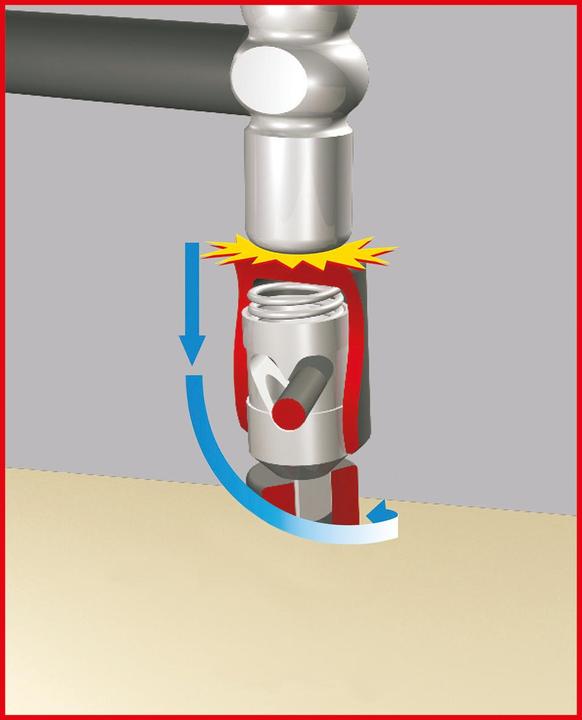 Produktbild KS Tools 1/2 Hand-Schlagschraubendreher-Satz. 11-tlg. 515.