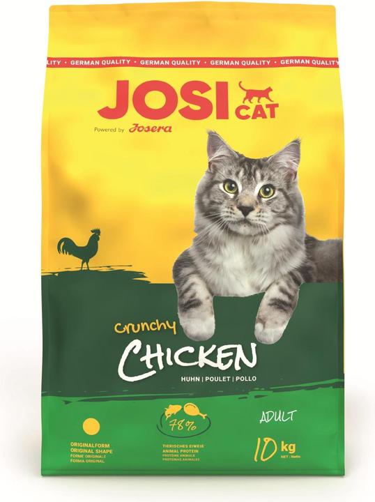 Image du produit Josera JosiCat Crunchy Chicken 10kg (Adulte, 1 pcs, 10000 g)