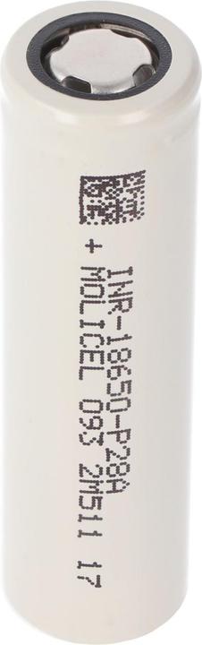 Produktbild Molicel INR18650-P28A 2800mAh 35A Li-Ionen-Akku, 3,6V - 3,7V ungeschützt, flat top (18650, 2800 mAh)