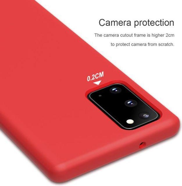 Actual product image Nillkin Flex Pure Series Silicone Sleeve (Samsung Galaxy Note 20)