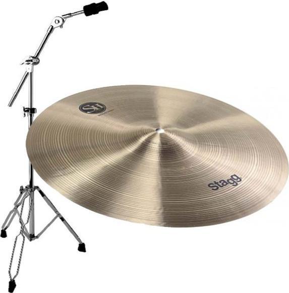 Stagg SH Medium Ride 20 mit Beckenständer (Becken)