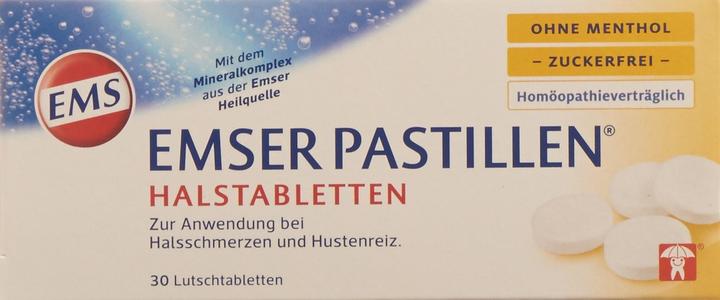 Image du produit Emser Pastilles sans sucre sans menthol (30 pièce(s))