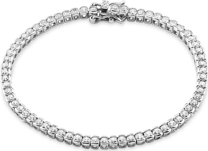 Amor Armkette (18.50 cm, Silber, Zirkonia)