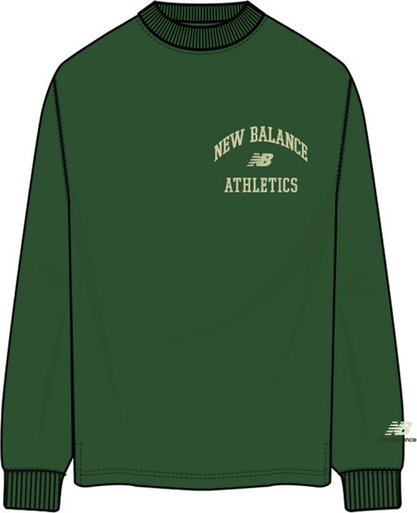 Produktbild New Balance Athletics Varsity Graphic Mock Longsleeve (XL)