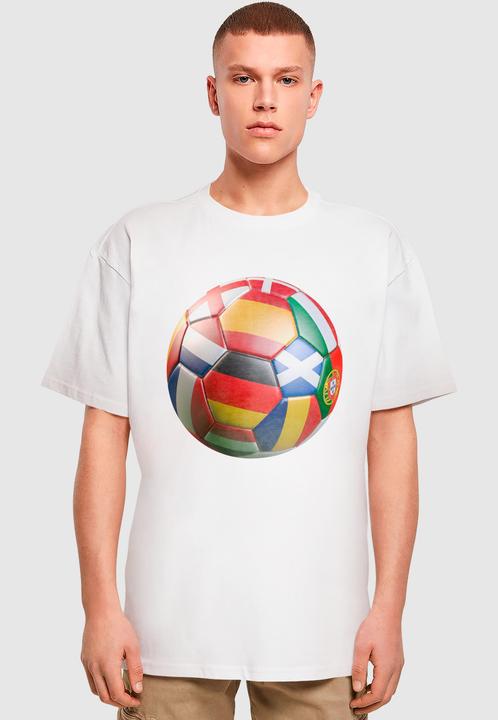 Actual product image Urban Classics Football's coming Home Europe Tour Oversize Tee - 141509 (XL)