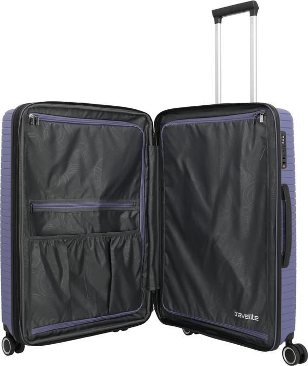 Actual product image Travelite Orbita 4-wheel trolley 67 cm with expansion fold (68 l, M (50 - 90l))