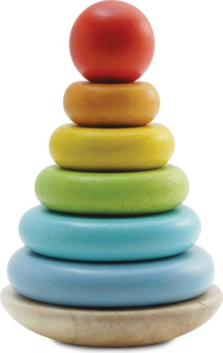 Actual product image Le Toy Van Rainbow tower