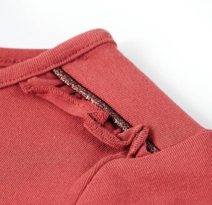 Actual product image VidaXL Children's long-sleeved shirt dark pink 92,Material: 95 % cotton (92)