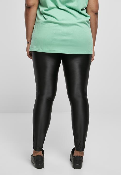 Immagine prodotto Urban Classics Leggings metallici lucidi a vita alta da donna (XXL)