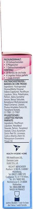 Produktbild Veet Kaltwachsstreifen sensitive Haut Gesicht (20 x, 29 g)